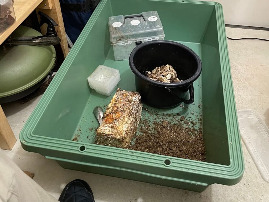 割り出し場所